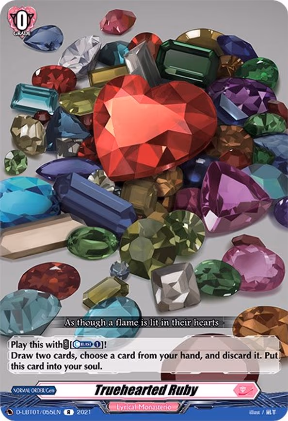 Truehearted Ruby - R (D-LBT01/055EN)