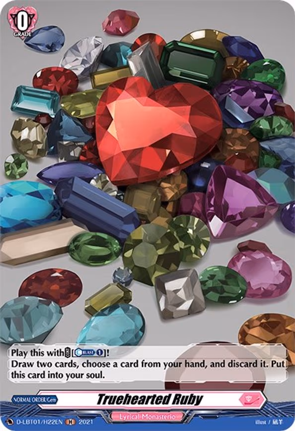 Truehearted Ruby (Holo) - H (D-LBT01/H22EN)