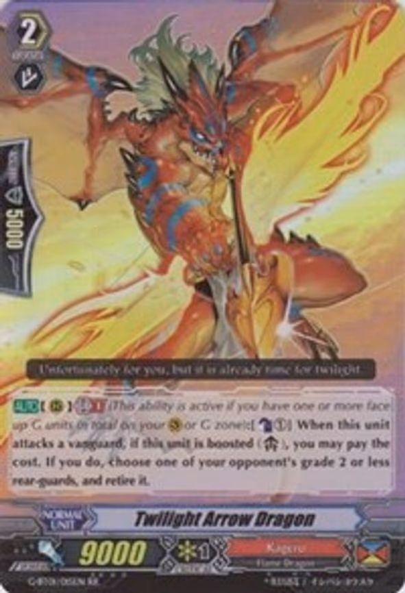 Twilight Arrow Dragon - RR (G-BT01/015EN)