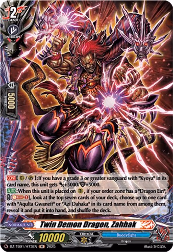Twin Demon Dragon, Zahhak - H (DZ-TB01/H73EN)