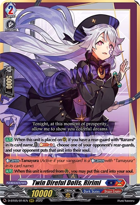 Twin Direful Dolls, Ririmi - RRR (D-BT05/014EN)