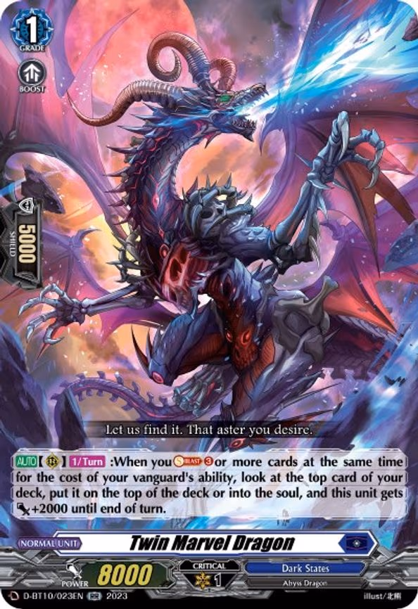 Twin Marvel Dragon - RR (D-BT10/023EN)