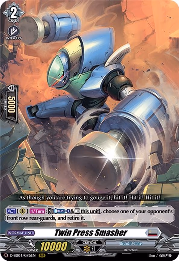 Twin Press Smasher - RRR (D-SS01/025EN)
