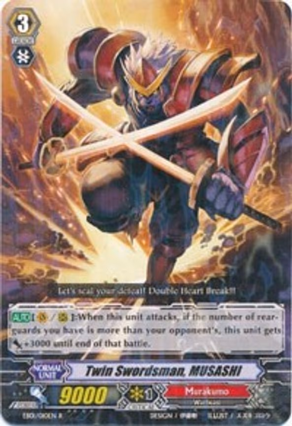 Twin Swordsman, MUSASHI - R (EB01/010EN)