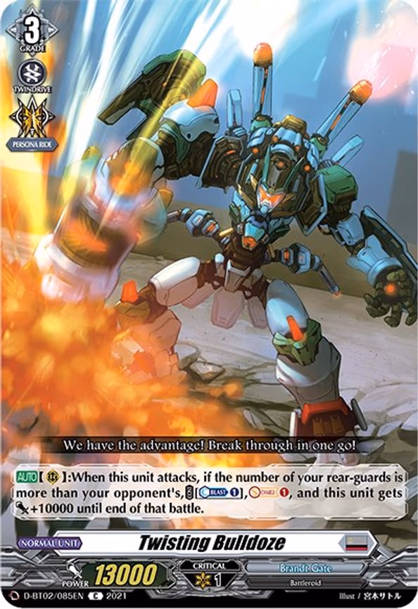 Twisting Bulldoze - C (D-BT02/085EN)