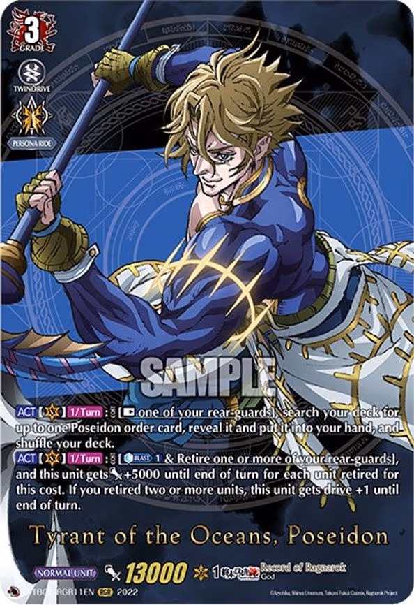 Tyrant of the Oceans, Poseidon - RGR (D-TB02/RGR11EN)