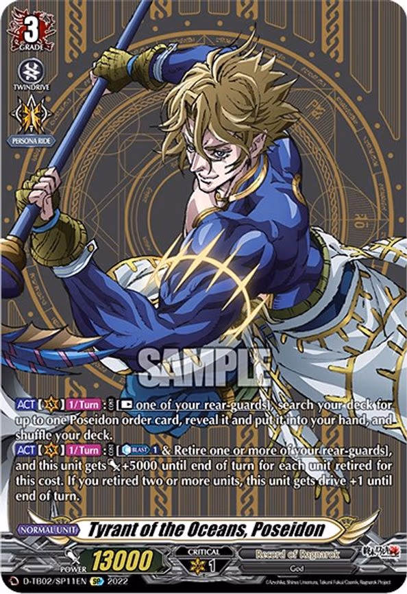Tyrant of the Oceans, Poseidon - SP (D-TB02/SP11EN)