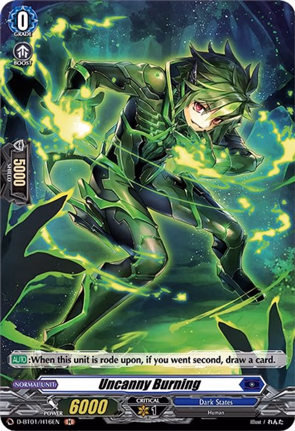Uncanny Burning (Holo) - H (D-BT01/H16EN)