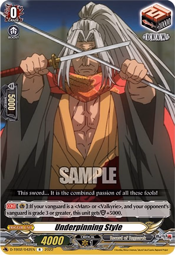 Underpinning Style - R (D-TB02/042EN)