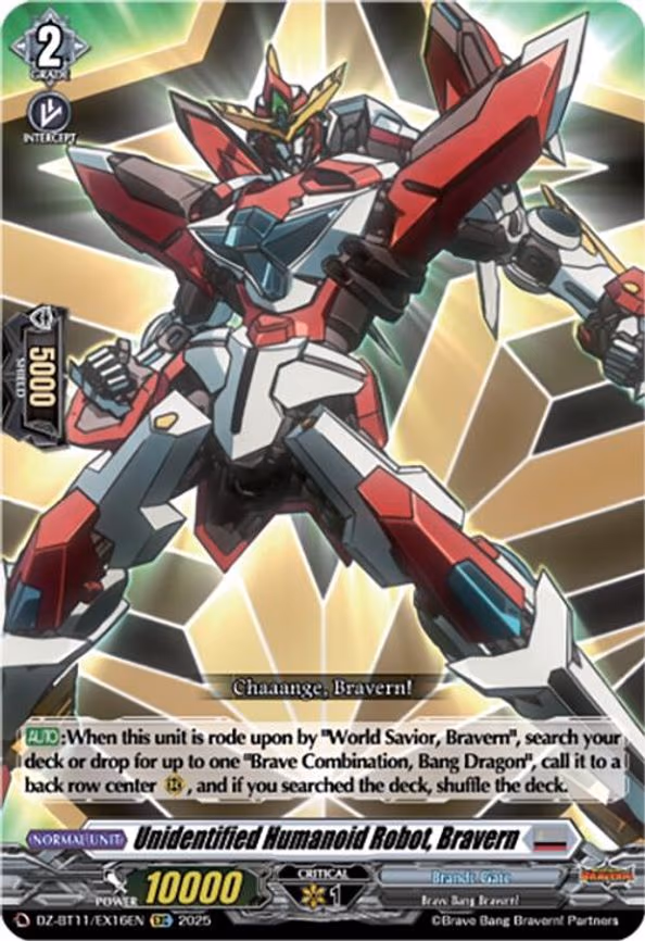 Unidentified Humanoid Robot, Bravern - EXC (DZ-BT11/EX16EN)