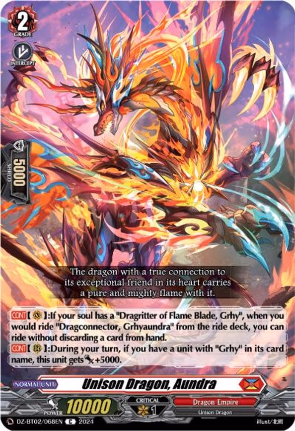 Unison Dragon, Aundra - C (DZ-BT02/068EN)