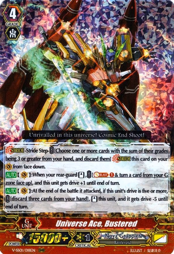 Universe Ace, Bustered - RRR (V-SS01/018EN)