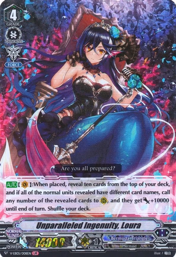 Unparalleled Ingenuity, Loura - LIR (V-EB05/008EN)