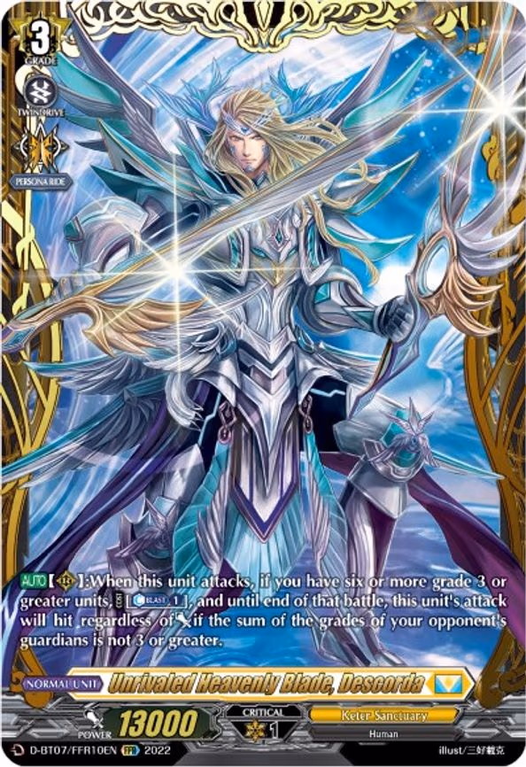 Unrivaled Heavenly Blade, Descorda - FFR (D-BT07/FFR10EN)