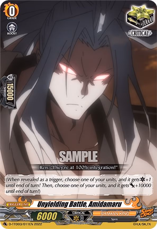 Unyielding Battle, Amidamaru - TD (D-TTD03/011EN)