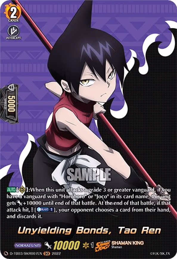 Unyielding Bonds, Tao Ren - SKR (D-TB03/SKR007EN)