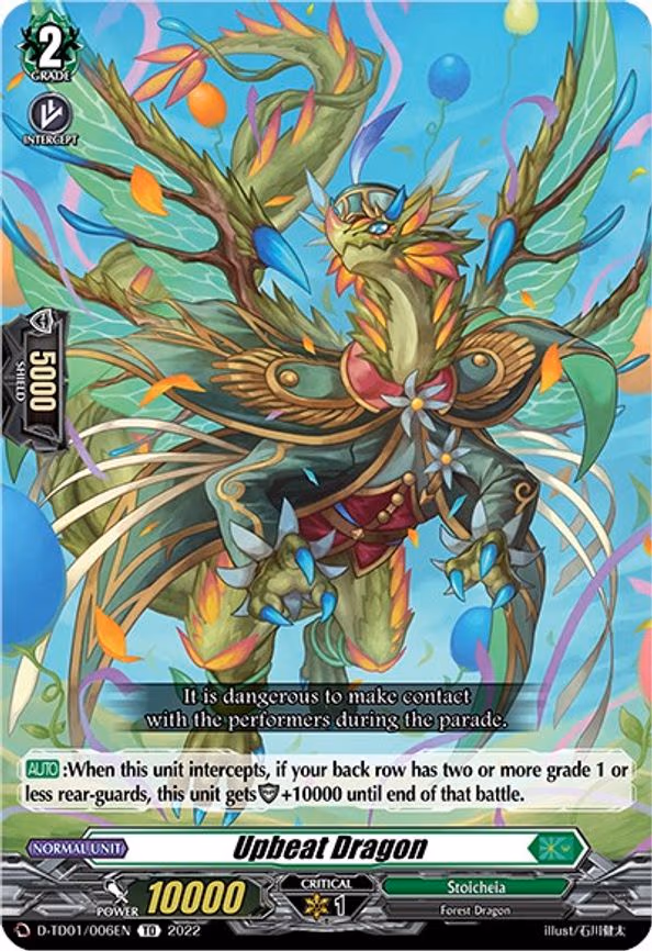 Upbeat Dragon - TD (D-TD01/006EN)