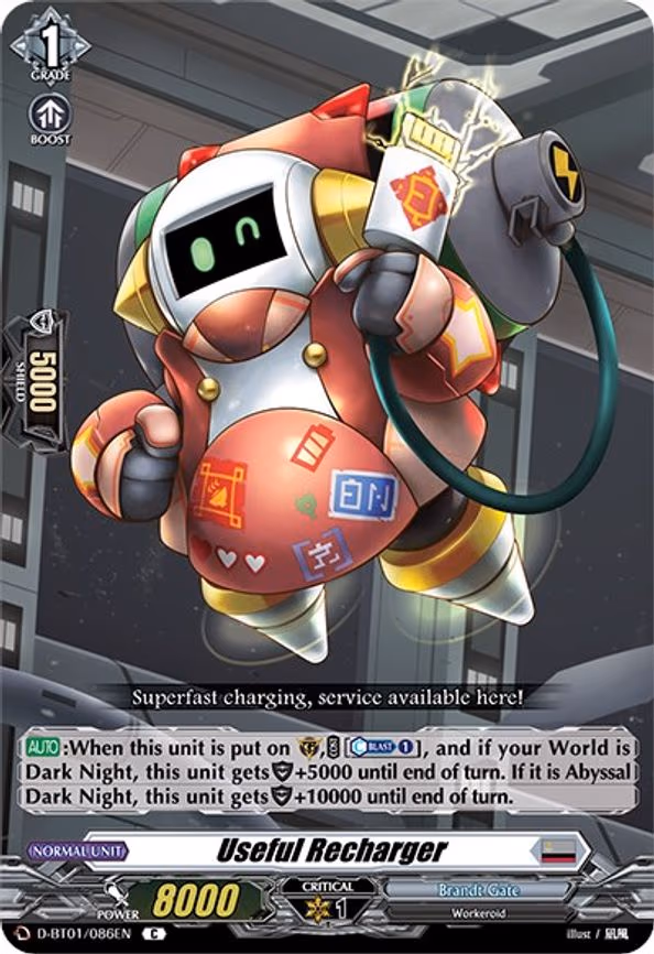 Useful Recharger - C (D-BT01/086EN)