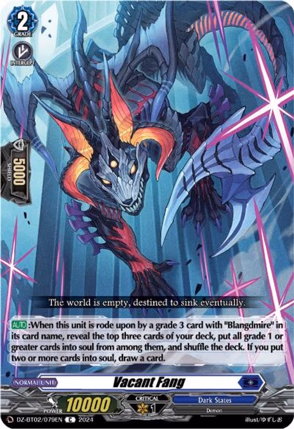 Vacant Fang - C (DZ-BT02/079EN)