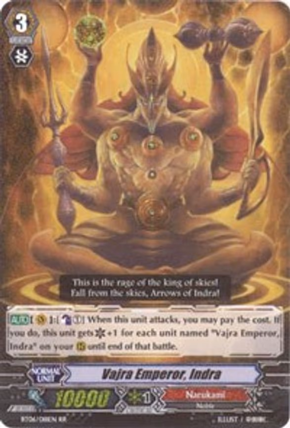 Vajra Emperor, Indra - RR (BT06/018EN)
