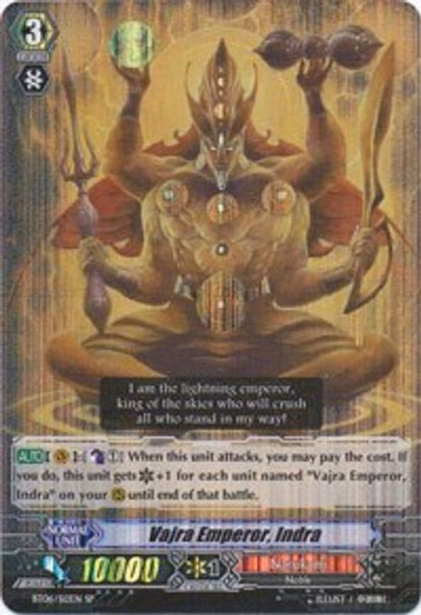 Vajra Emperor, Indra - SP (BT06/S12EN)