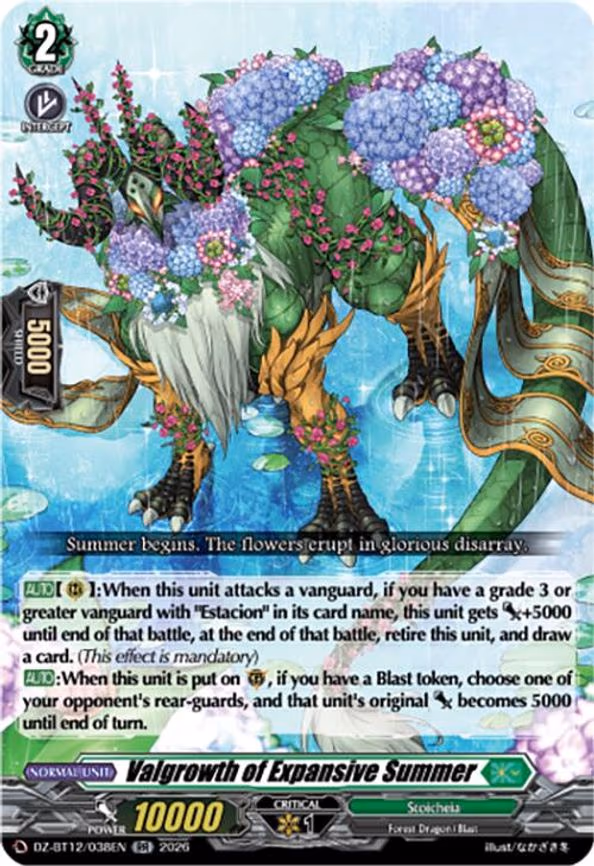 Valgrowth of Expansive Summer - RR (DZ-BT12/038EN)