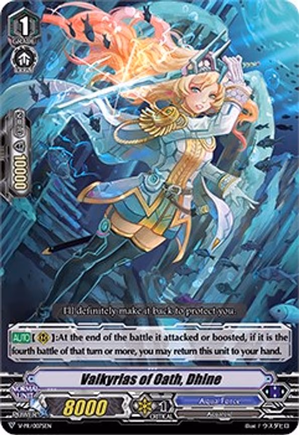 Valkyrias of Oath, Dhine - PR (V-PR/0075EN)
