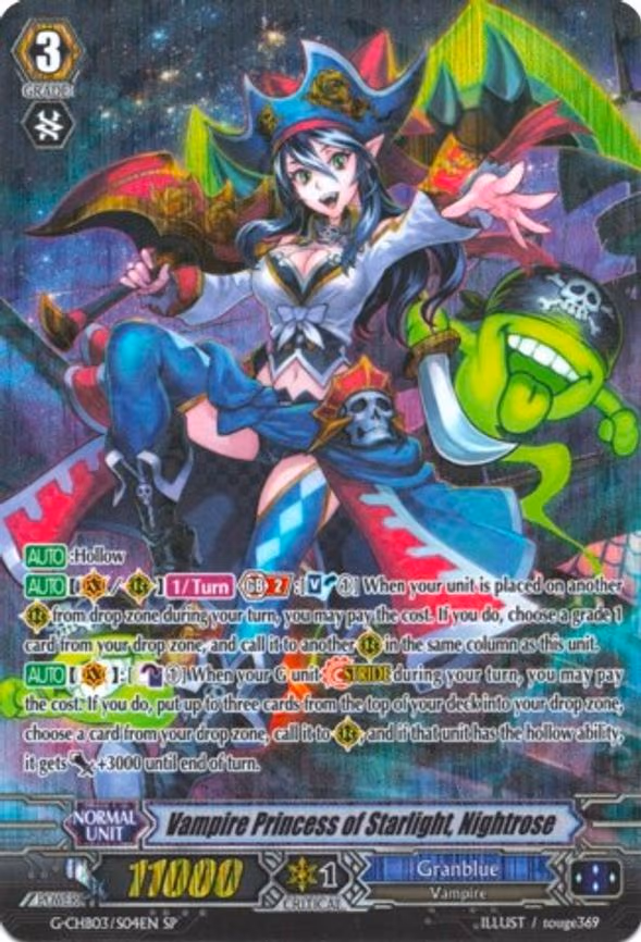 Vampire Princess of Starlight, Nightrose - SP (G-CHB03/S04EN)