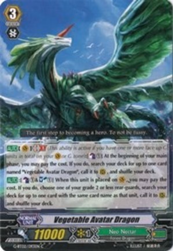 Vegetable Avatar Dragon - C (G-BT02/093EN)