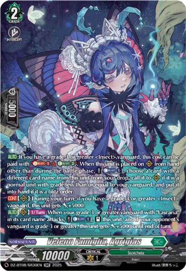 Veleno Famiglia, Agrigias - SR (DZ-BT08/SR30EN)