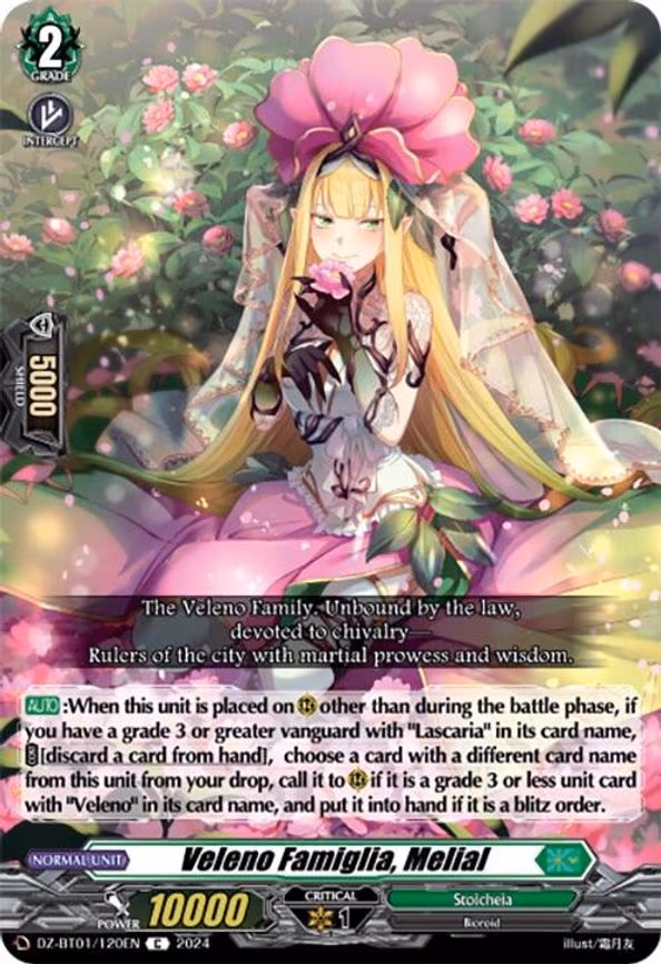 Veleno Famiglia, Melial - C (DZ-BT01/120EN)
