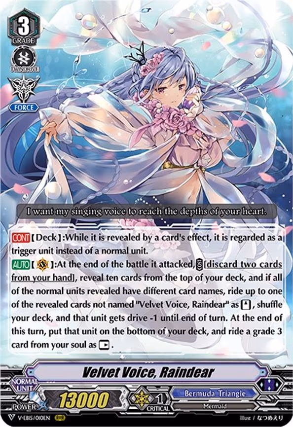 Velvet Voice, Raindear - RRR (V-EB15/010EN)