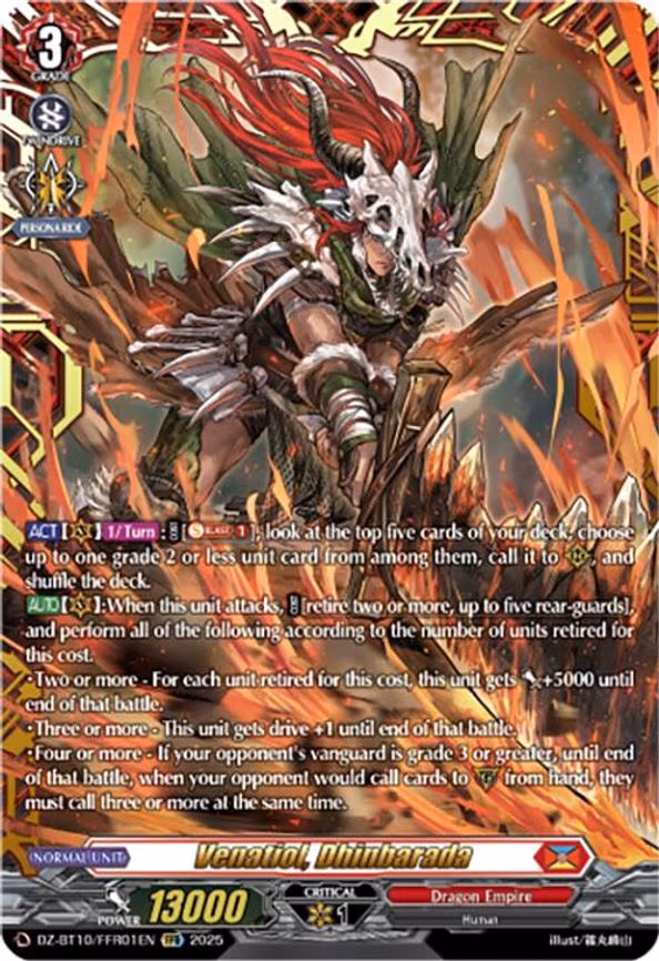 Venatiol, Dhinbarada