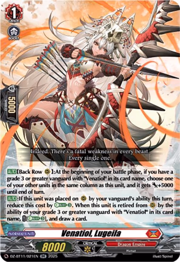 Venatiol, Lugeila - RR (DZ-BT11/021EN)