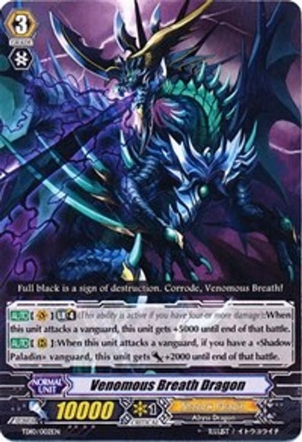 Venomous Breath Dragon (Non-Holo)