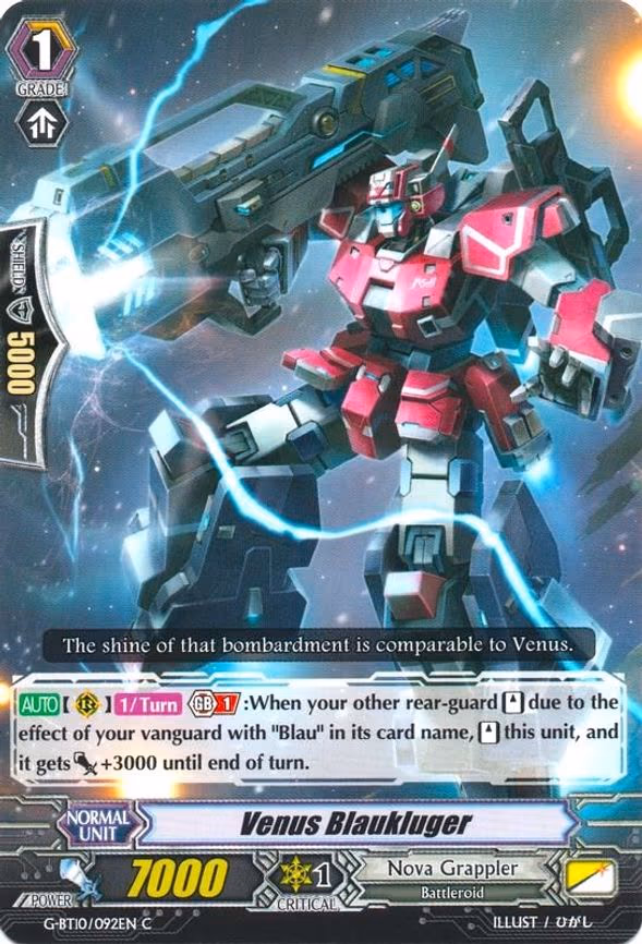 Venus Blaukluger - C (G-BT10/092EN)