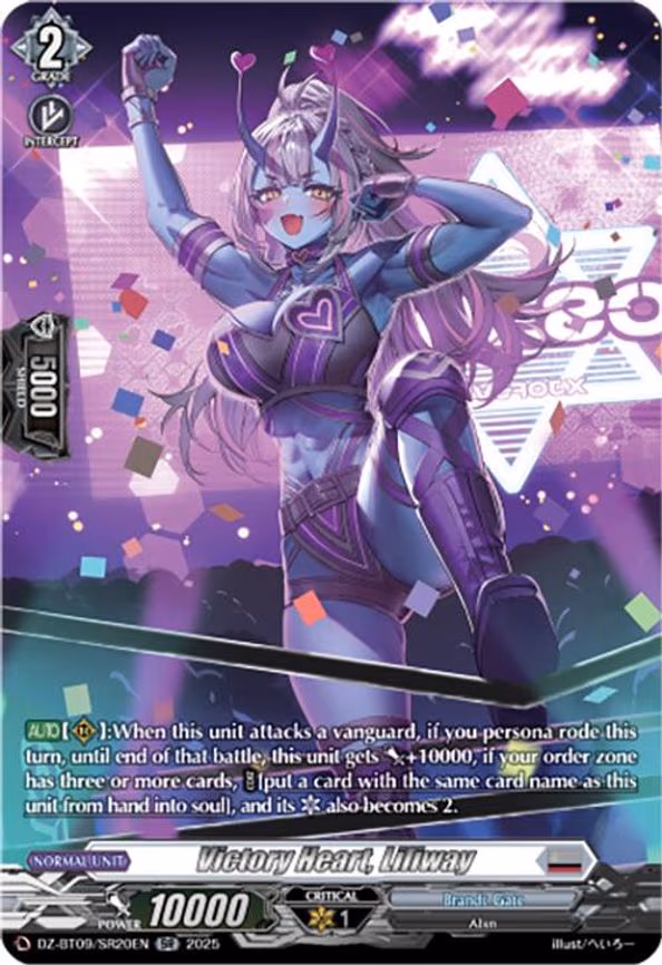 Victory Heart, Liliway - SR (DZ-BT09/SR20EN)