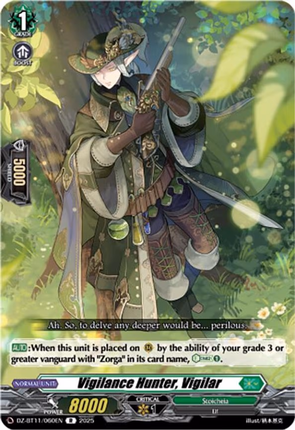 Vigilance Hunter, Vigilar - R (DZ-BT11/060EN)