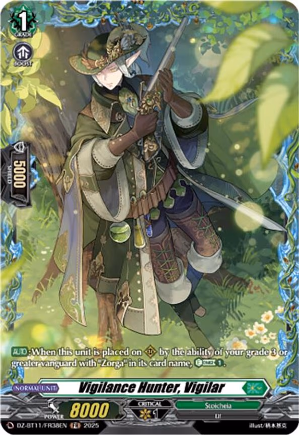 Vigilance Hunter, Vigilar - FR (DZ-BT11/FR38EN)