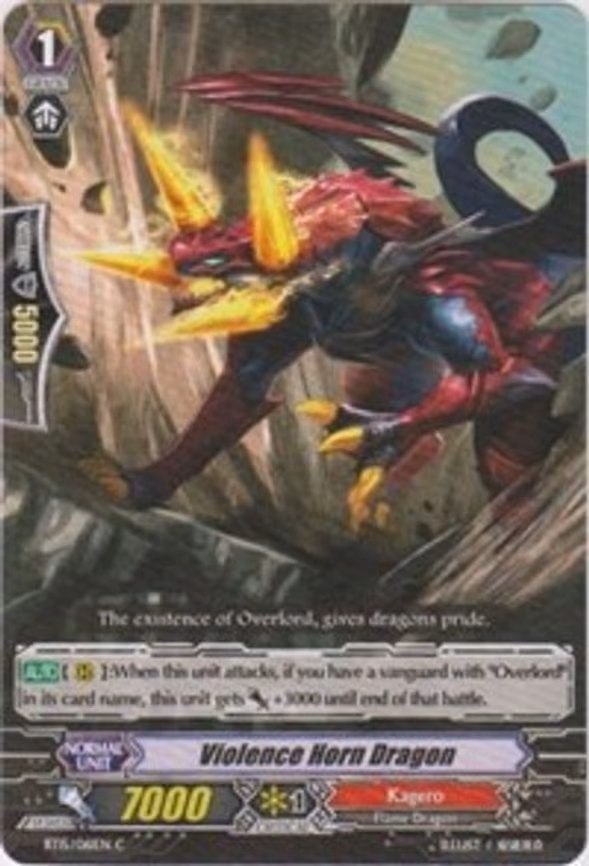 Violence Horn Dragon - C (BT15/061EN)