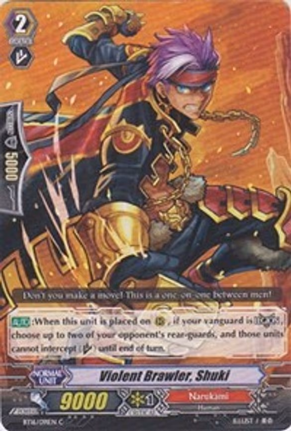 Violent Brawler, Shuki - C (BT16/091EN)