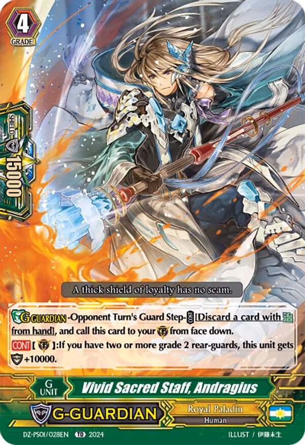 Vivid Sacred Staff, Andragius - TD (DZ-PS01/028EN)