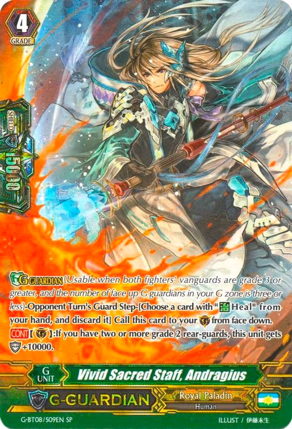Vivid Sacred Staff, Andragius - SP (G-BT08/S09EN)