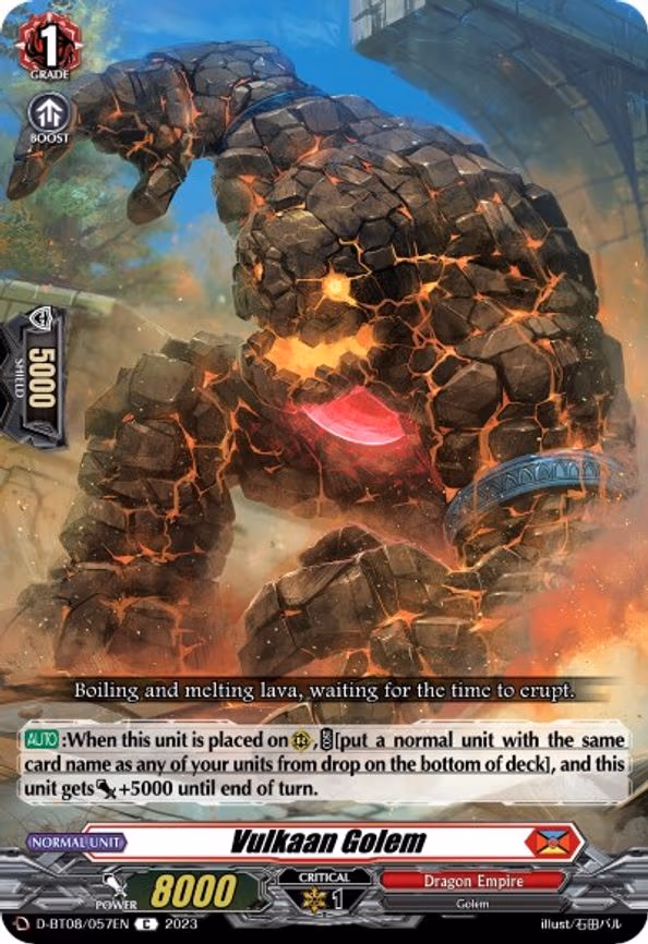 Vulkaan Golem - C (D-BT08/057EN)
