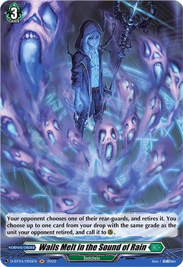 Wails Melt in the Sound of Rain (Holo) - H (D-BT04/H50EN)