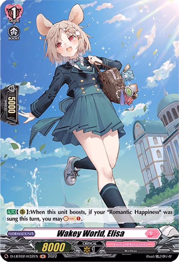 Wakey World, Elisa (Holo) - H (D-LBT02/H32EN)