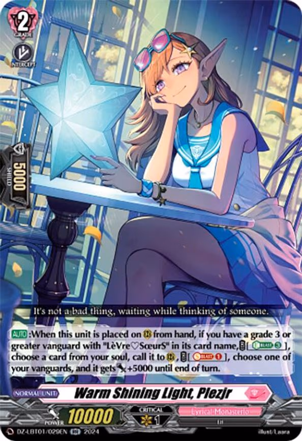 Warm Shining Light, Plezjr - RR (DZ-LBT01/029EN)