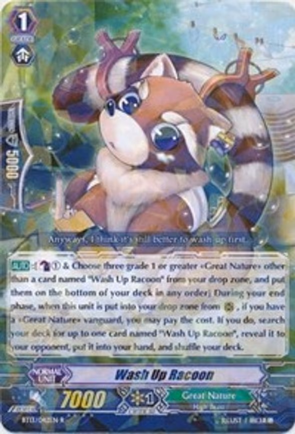 Wash Up Racoon - R (BT13/042EN)