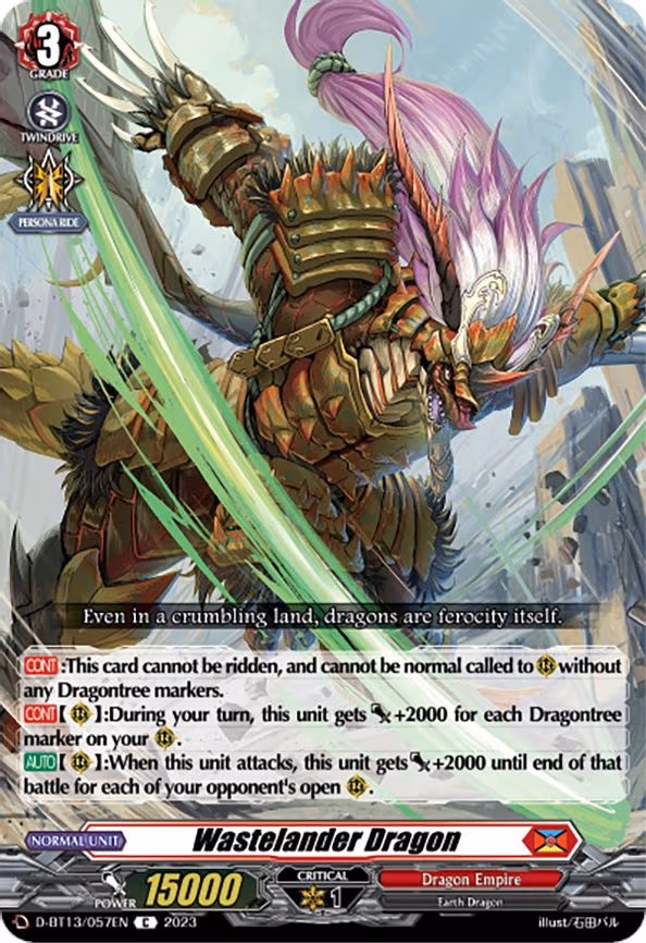 Wastelander Dragon - C (D-BT13/057EN)