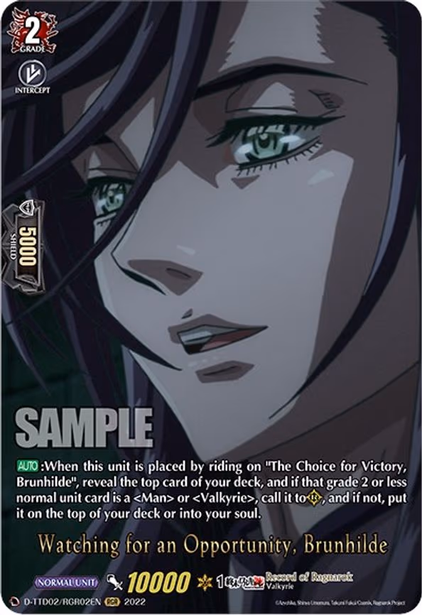 Watching for an Opportunity, Brunhilde - RGR (D-TTD02/RGR02EN)